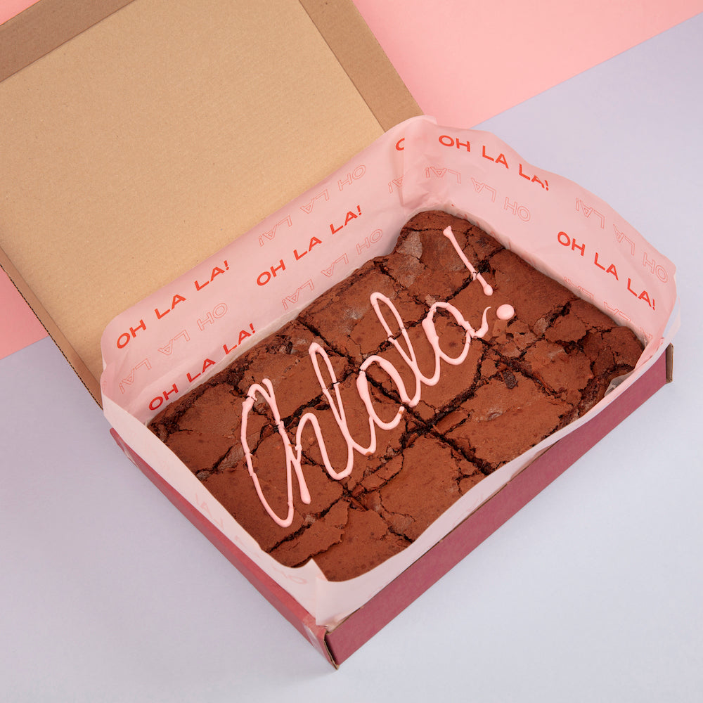 Gluten Free Zero Waste Letter Box Brownies