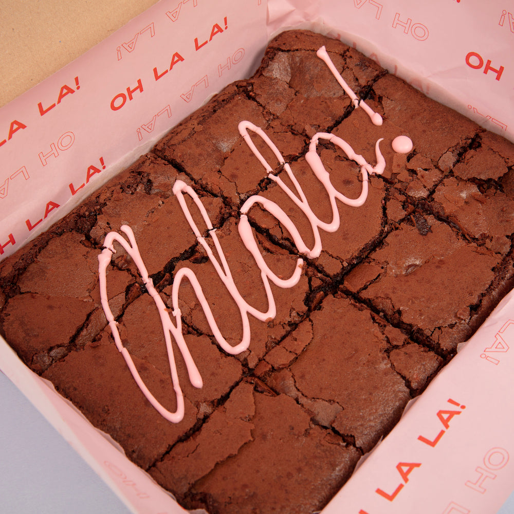 Gluten Free Zero Waste Letter Box Brownies