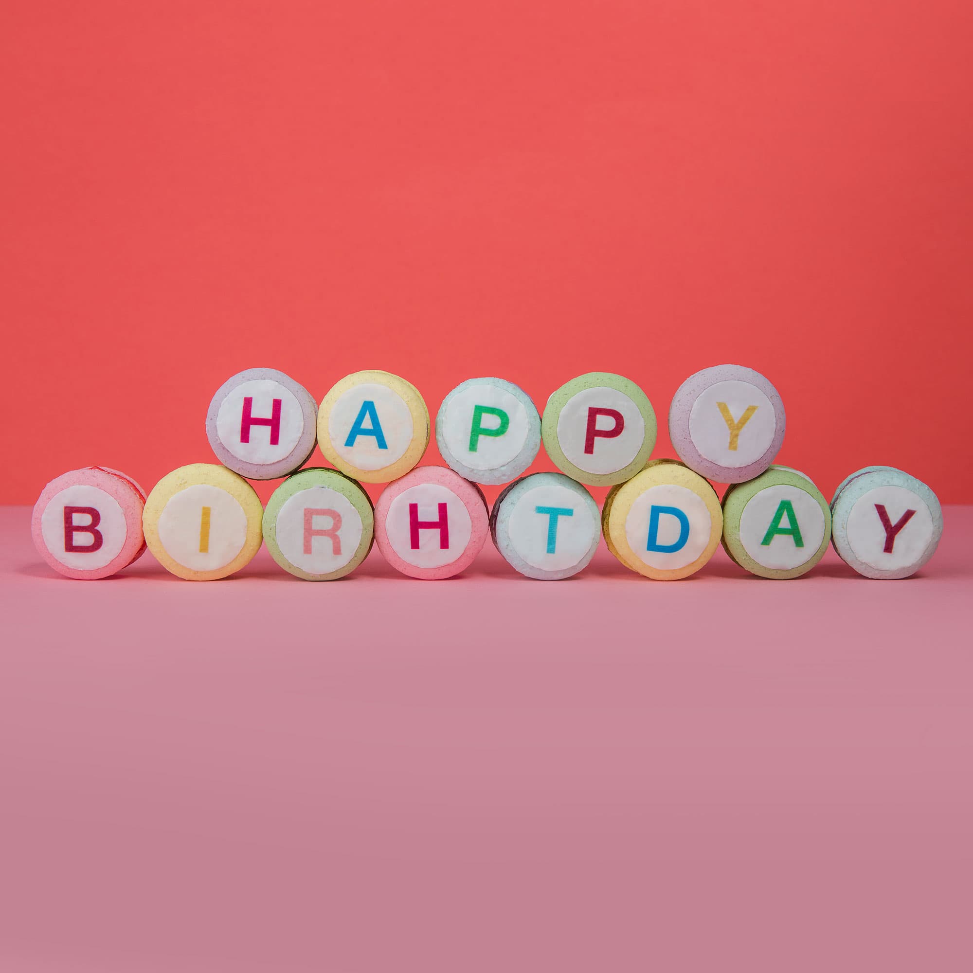 Happy Birthday Macarons