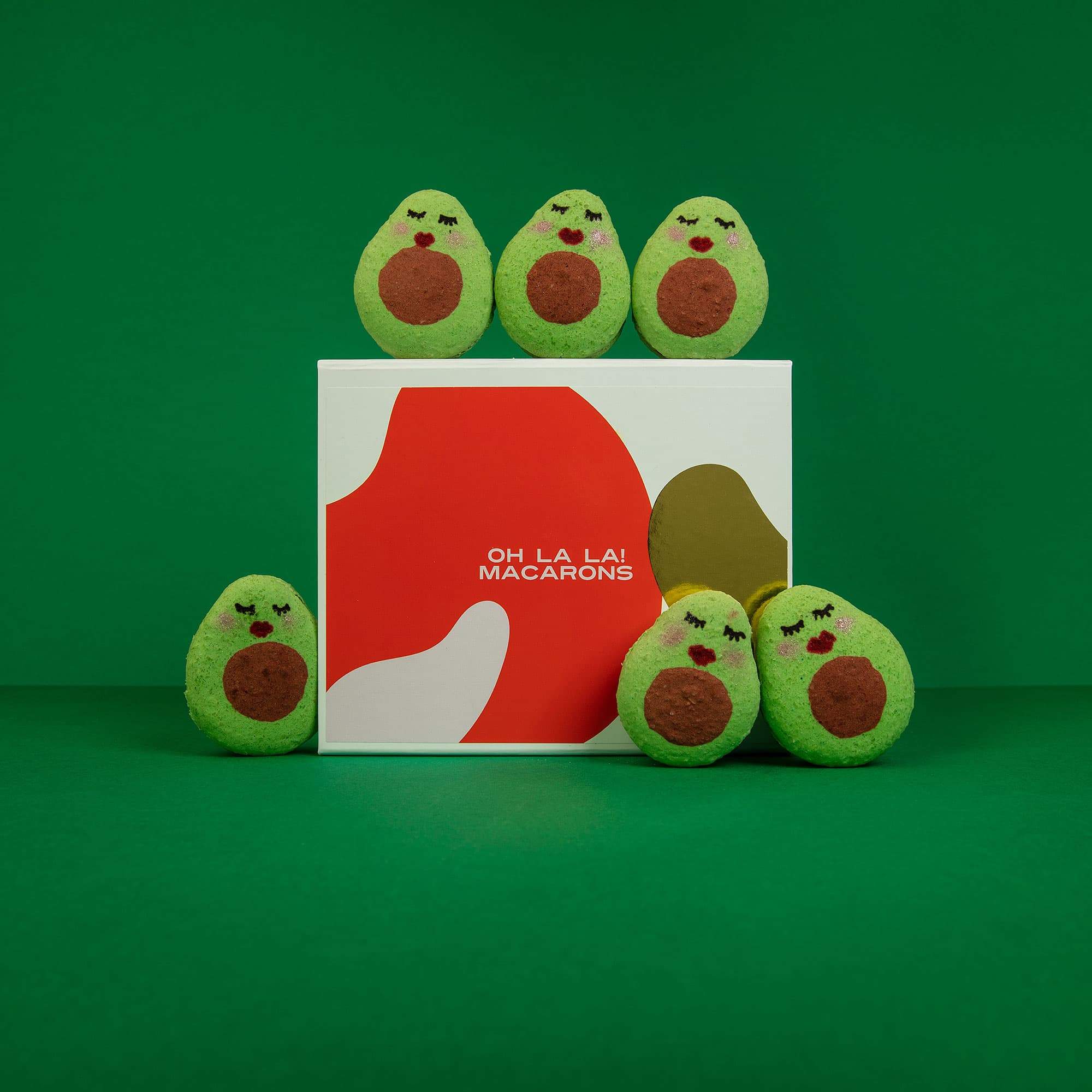 Vegan Avocado Macarons